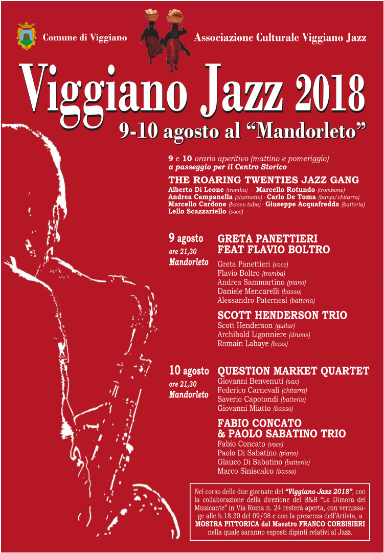 Programma Viggiano Jazz 2018